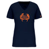 T-shirt femme bleu marine crabe