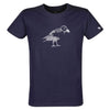 T-shirt macareux homme bleu marine - Je dévore ma Bretagne