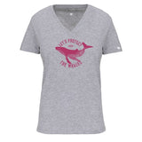 T-shirt femme Let's protect the whales