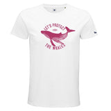 T-shirt Homme Let's protect the whales