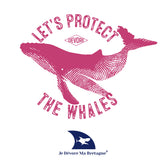 T-shirt homme Let's protect the whales