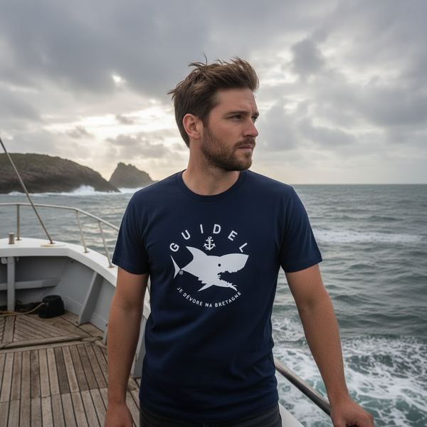 T-shirt homme Requin Ville
