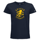 T-shirt homme poulpe Kraken dévoreur