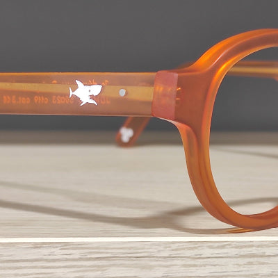Lunettes made-in-France orange- Je dévore ma Bretagne