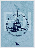Affiche Frégates FDI Naval Group (version grecque) collector n°18