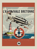 Affiche avion de chasse 2nde guerre mondiale-collector n°20