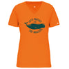 T-shirt femme Let's protect the whales cachalot