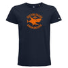 T-shirt homme bleu requin made in France je dévore ma Bretagne