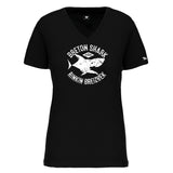 T-shirt femme col V requin Rinkin