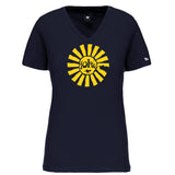 T-SHIRT BLEU MARINE SUN "JOKE"