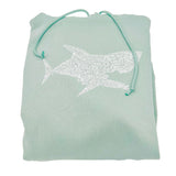 Fresh Spring Sweat-shirt, Requin Blanc by Je dévore