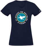 T-Shirt Homme - Taille XXL - villes de Bretagne et du Monde - Bleu Marine - Homme - Je dévore ma Bretagne à Cléguer