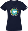 T-Shirt Femme - Taille XL - villes de Bretagne et du Monde - Bleu Marine - Je dévore ma Bretagne à Kervatous
