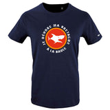 T-Shirt Enfant - Taille 2 ans - villes de Bretagne et du Monde - Bleu Marine - Je dévore ma Bretagne à La Baule