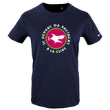 T-Shirt Enfant - Taille 12 ans - villes de Bretagne et du Monde - Bleu Marine - Je dévore ma Bretagne à La Clide