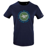 T-Shirt Homme - Taille M - villes de Bretagne et du Monde - Bleu Marine - Homme - Je dévore ma Bretagne à New York