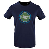 T-Shirt Homme - Taille S - villes de Bretagne et du Monde - Bleu Marine - Homme - Je dévore ma Bretagne à New York