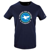 T-Shirt Femme - Taille L - villes de Bretagne et du Monde - Bleu Marine - Je dévore ma Bretagne àPenmarc'h