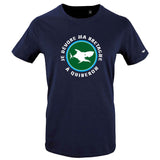 T-Shirt Enfant - Taille 10 ans - villes de Bretagne et du Monde - Bleu Marine - Je dévore ma Bretagne à Quiberon