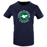 T-Shirt Enfant - Taille 2 ans - villes de Bretagne et du Monde - Bleu Marine - Je dévore ma Bretagne à Quiberon