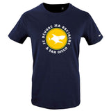 T-Shirt Femme - Taille L - villes de Bretagne et du Monde - Bleu Marine - Je dévore ma Bretagne à  San Diego