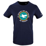 T-Shirt Enfant - Taille 2 ans - villes de Bretagne et du Monde - Bleu Marine - Je dévore ma Bretagne au Trévoux