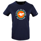 T-Shirt Enfant - Taille 10 ans - villes de Bretagne et du Monde - Bleu Marine - Je dévore ma Bretagne sur l'Île De Sein