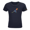 T-shirt enfant bleu marine oiseau