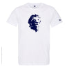Dessin LION Marine - T-shirt Blanc Col Rond